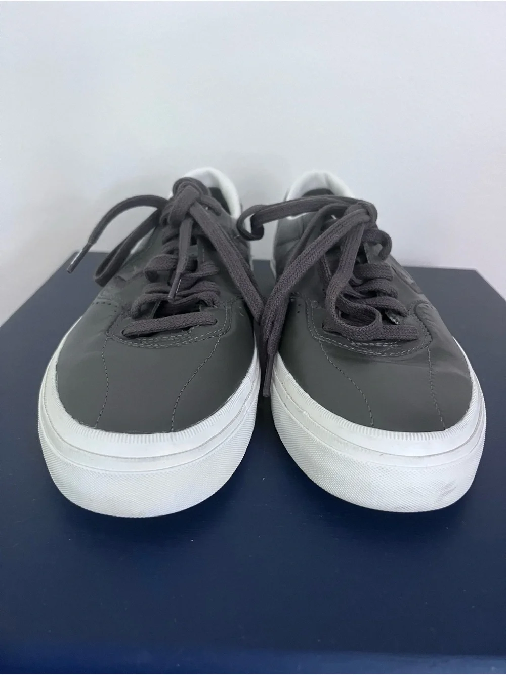 Converse Louis Lopez Pro Olive Green Leather Sneakers Men's Size 7.5 Women's 9 - Picture 3 of 7